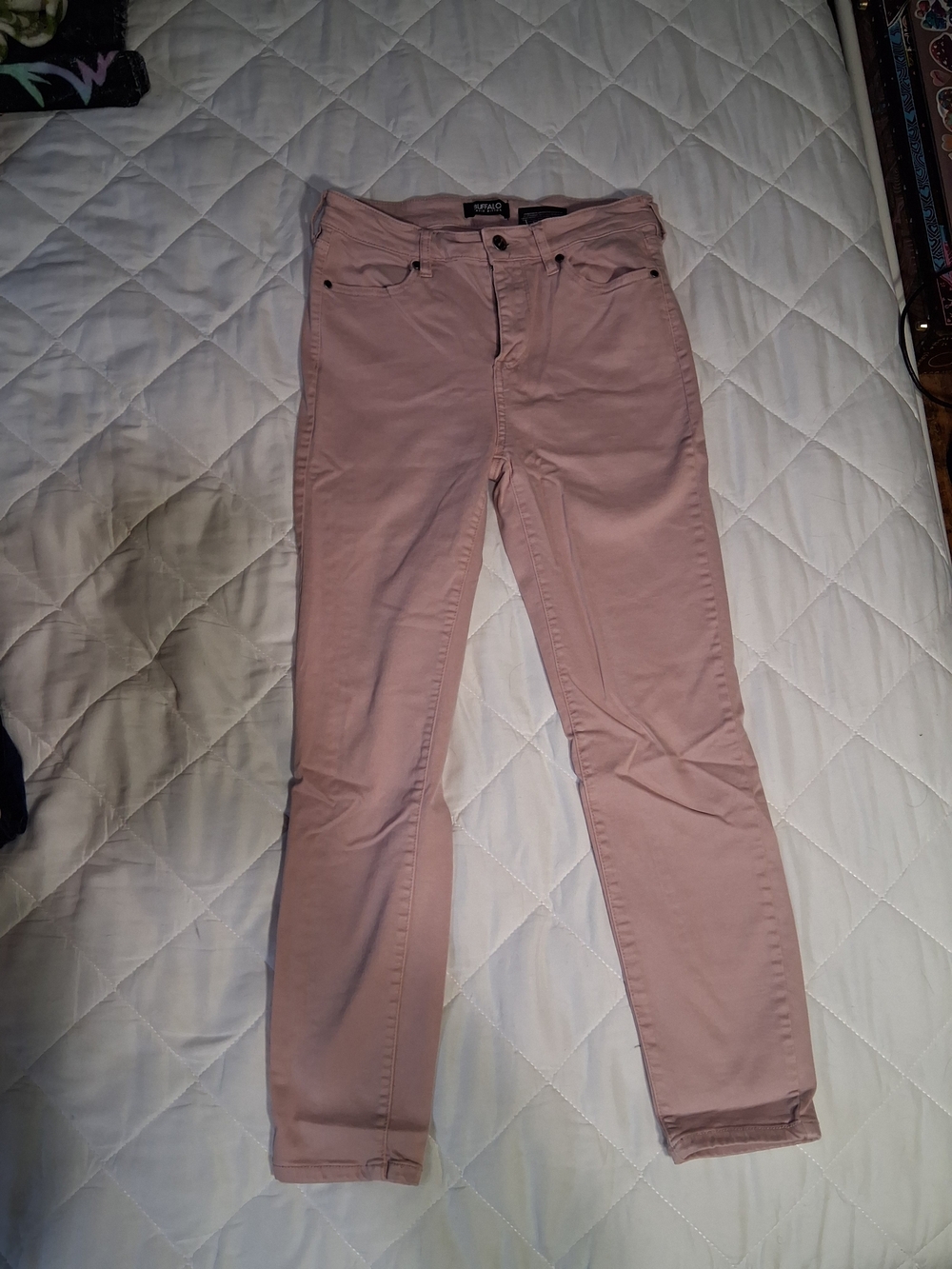 Buffalo David Bitton Pink Skinny Jeans 6 // 28